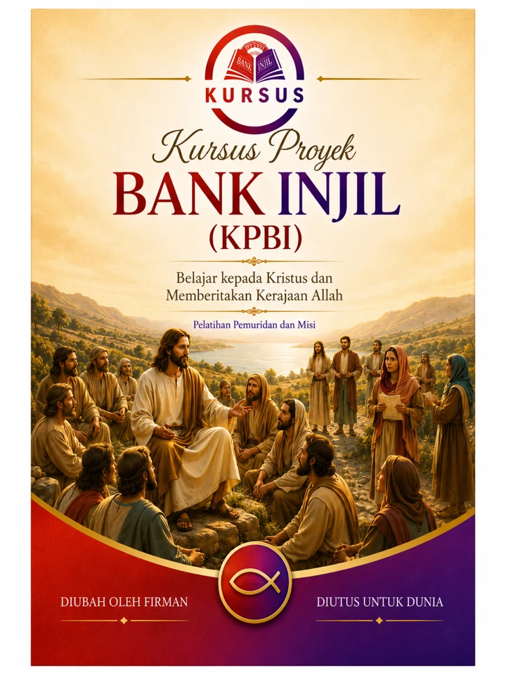Cover buku Kursus Proyek BANK Injil (KPBI)