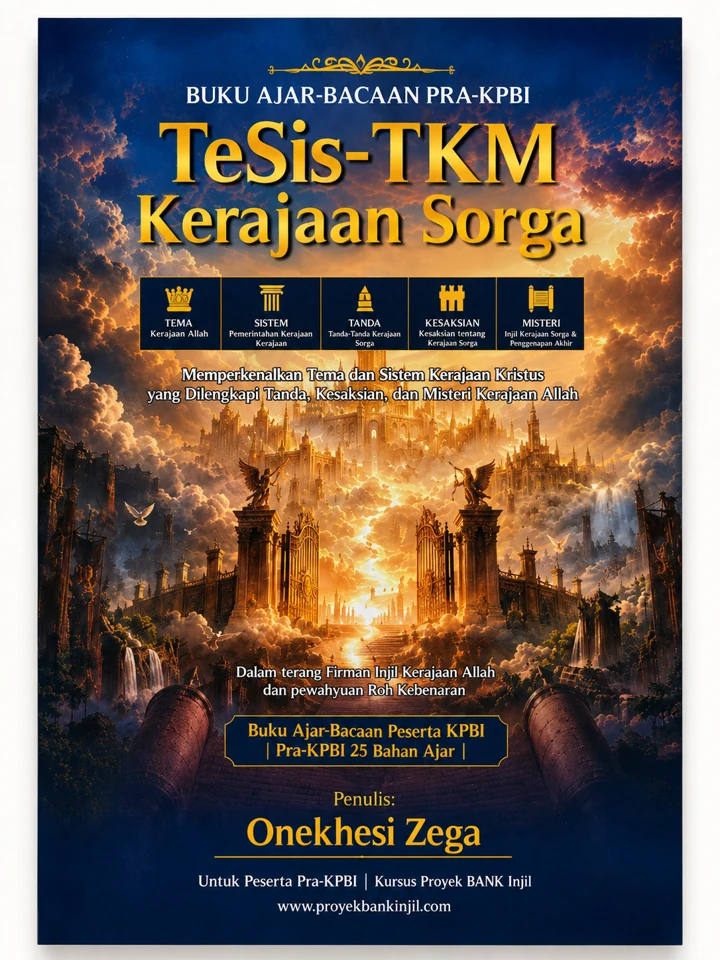 Cover buku TeSis-TKM Seminar Kerajaan Allah
